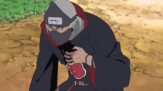 Hidan le quita uno de sus corazones a Kakuzu - Hidan se une a Akatsuki