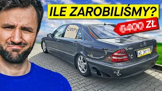 Kupiliśmy NAJTAŃSZEGO MERCEDESA S500 LONG by na nim zarobić w 48h!