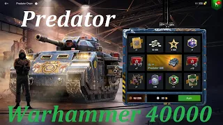 Warhammer 40000 Predator Draw - World of Tanks Blitz Hunting for Free Tanks