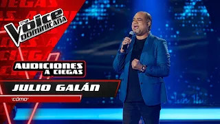 Julio Galán – "Cómo" | Audiciones a Ciegas | The Voice Dominicana 2021