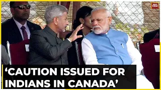 India Canada Row: PM Modi Meets EAM S. Jaishankar In Parliament Amid Row With Canada