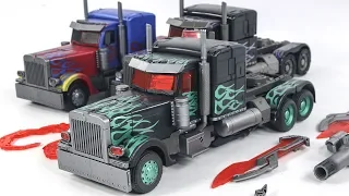 Transformers KO Blue Circus BC-01B Black Color Oversized Nemesis Prime Truck Vehicles Car Robot Toys