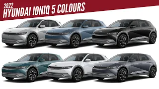 2022 Hyundai Ioniq 5 - All Colour Options - Images | AUTOBICS