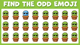 HOW SHARP ARE YOUR EYES #1 l Find The Odd Emoji l Emoji Puzzle | Hard Puzzles