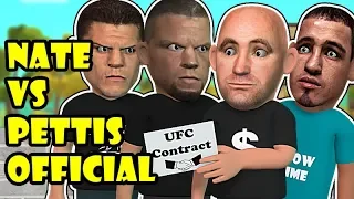Nate Diaz VS Anthony Pettis is OFFICIAL ! for how long ?