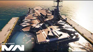 USS Enterprise - Full American Equipments Gameplay - Modern Warships