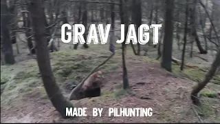 Gravjagt, ræve jagt, Baujagd, Revejakt, Fox hunting