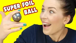 NEW Super Polishing Aluminium Foil Ball ! DIY Japanese FOIL BALL