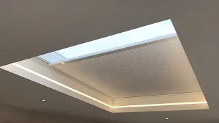 Electric Skylight Blinds Installation