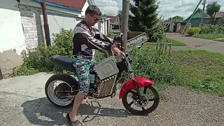 1 тест электро мотоцикла своими руками