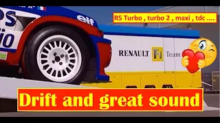 R5 turbo , turbo 2 , Maxi turbo , tdc... 10 minutes de compilations.