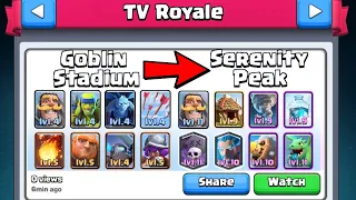 Using TV Royale decks from EVERY arena