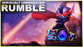 RUMBLE IS SERIOUSLY UNDERRATED IN TOP! | League of Legends
