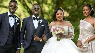 Nubian Li's wedding, gives wife a golden ring as mahale. Bobi Wine bestman, Barbie Metron