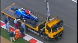 Ricardo Zonta CRASH at Spa 1999 Eau Rouge Belgian Grand Prix