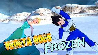 Vegeta and Elsa FUSION | Vegeta Goes Frozen | DBZ Tenkaichi 3 (MOD)