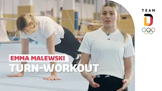 Turn-Workout mit Emma Malewski | Team D trainiert…