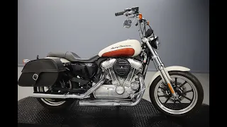 Used 2011 Harley-Davidson Sportster 883 Low XL883L In Two-Toned White And Orange For Sale