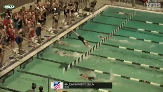 Greatest High School Swimming Relay Comeback Of All Time? NHIAA D1 State Championship Girls 200 FR-R