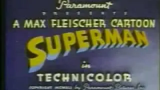 Superman 1940s Introduction