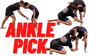 Ankle Pick Breakdown: EASY & LOW RISK Takedown For Grappling