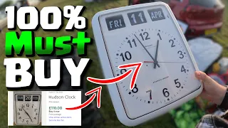 You MUST Buy This CLOCK!! Car Boot Hunting #carboot #ebay