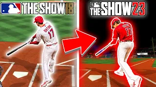 A Home Run With Shohei Ohtani In EVERY MLB The Show!