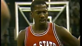 NCAAM Basketball - 1986 - Midwest Region Finals - NC State Wolfpack Vs Kansas Jayhawks