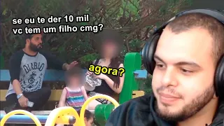 OFERECEU 10 MIL REAIS MENSAIS PRA ELA ENGRAVIDAR DELE - Maicon React