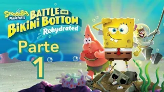 Bob Esponja Battle For Bikini Bottom Rehydrated PS4 Parte 1