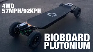 The fastest electric skateboard?