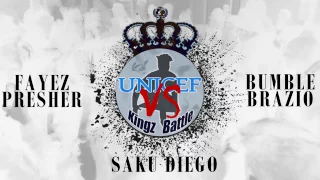 Unicef Kingz Battle | 1/4 FINAL ELECTRO | Fayez x Presher vs Saku x Diego vs Bumble x Brazio