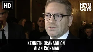 Kenneth Branagh pays Tribute to Alan Rickman