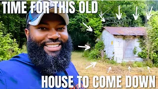 How Much Will It Cost To Tear Down The "100 Year Old FarmHouse" | TURNING RAW LAND INTO A HOMESTEAD