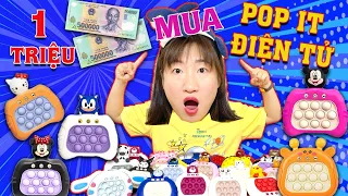 Thử Thách Dùng 1 Triệu Để Mua Popit Điện Tử | Tuyết Tuyết TV