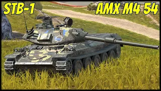 STB-1 & AMX M4 54 ● WoT Blitz