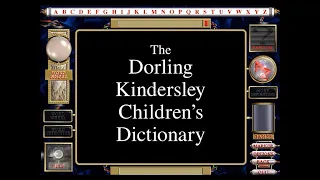 The Dorling Kindersley Children's Dictionary - All Alphabet Index Animations