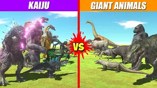 Kaiju vs Giant Animals Turf War | Animal Revolt Battle Simulator