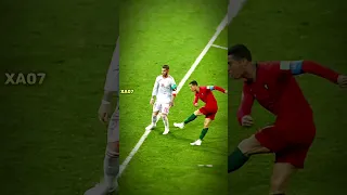 "Ronaldo" Destroying "Sergio Ramos"😱🥶 #shorts #ronaldo #messi #shortsvideo