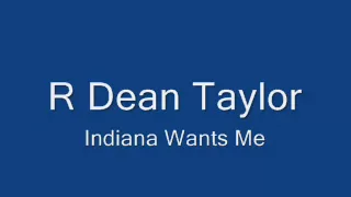 R Dean Taylor-Indiana Wants Me