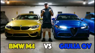 Alfa Romeo Giulia Quadrifoglio VS F82 BMW M3/M4 | Why did I choose the QV?