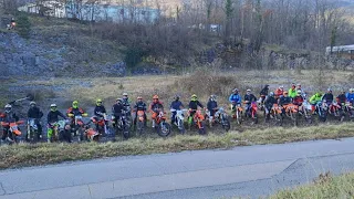 🔥Božićni enduro,🔥nekom zabava nekom kapitulacija⚠️