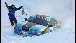 Kuhmoisten Sora-Ralli 22.1.2022, Crash And Action