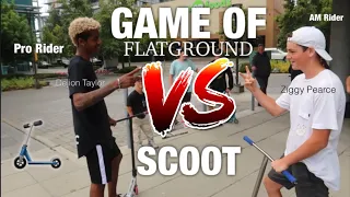 Game of Flat Scoot | PRO VS KID