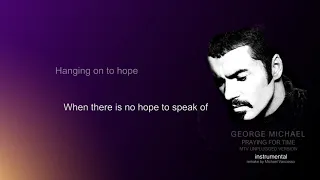 George Michael - Praying For Time - Instrumental - MTV unplugged version