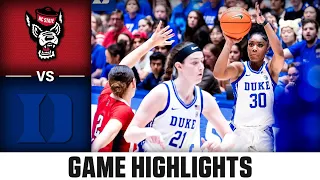 NC State vs. Duke Women's Basketball Highlights (2022-23)