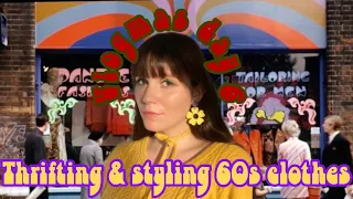 Thrifting & styling 60s clothes I Vlogmas day 6