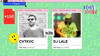 DJ Lale & CVTKVC at Lovefest 2022 | FIRE STAGE