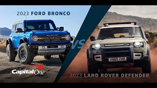 Compared: 2023 Ford Bronco vs. 2023 Land Rover Defender