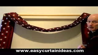 How To Make And Hang A Scarf Swag